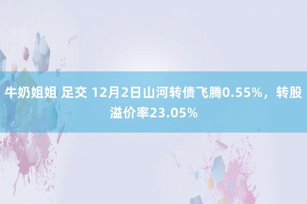 牛奶姐姐 足交 12月2日山河转债飞腾0.55%，转股溢价率23.05%